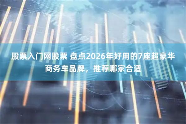 股票入门网股票 盘点2026年好用的7座超豪华商务车品牌，推荐哪家合适